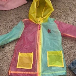 Buffalo toddler raincoat